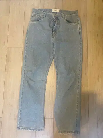 Second Layer El Rico Denim 라이트 블루 청바지