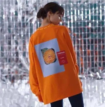 Vaundy 바운디 REPLICA 롱T XL 오렌지