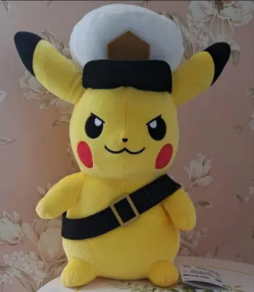 포켓몬스터 모후굿토 봉제 인형 캡틴 피카츄 [ 새상품 택 포함 ]