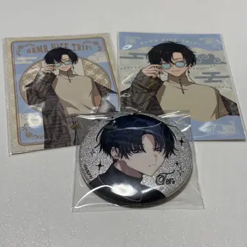 에이트리 총운첨 캔뱃지 미니 사진