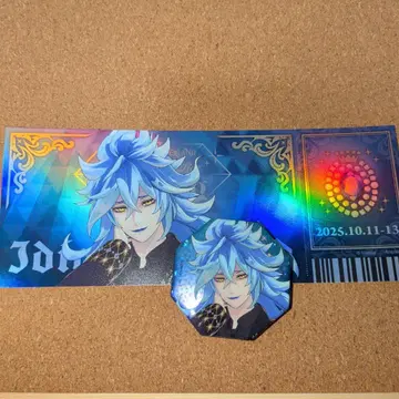 트위스테 이데아 브레쥬 홀로그램 캔뱃지 티켓풍 카드