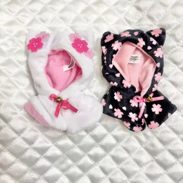 벚꽃 고양이와 벚꽃 토끼의 케이프