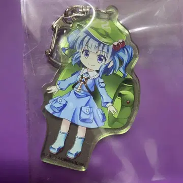 레어 동방 프로젝트 카와시로 니토리 아크릴 키링