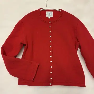 가격 인하! 선착순! 아그네스 베 M001 가디건 프레션 빨간색