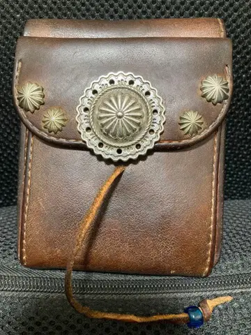 고로즈 접이식 지갑 브라운