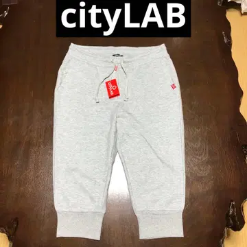 시티러브 시티러브 맨투맨 크롭 조거 팬츠 그레이