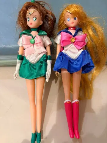 세일러문 당시 물건 피규어 2체 세트