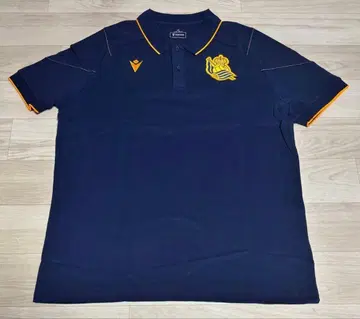 축구 마크론 레알 소시에다 피케 셔츠 의류 XL 사이즈 새상품 정품