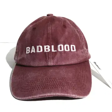 BADBLOOD 빈티지 로고 브래드 빈티지 캡