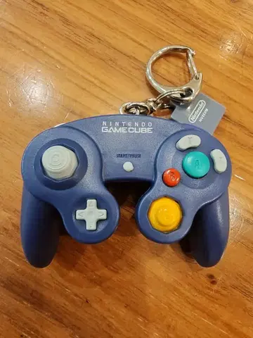 [ nintendo museum 한정판 ] 게임큐브 키링
