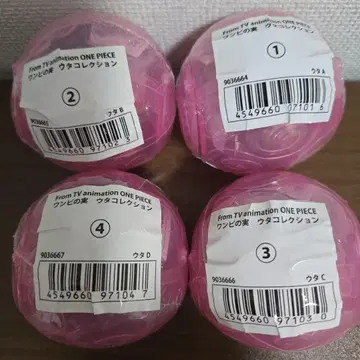 미개봉) 원피스 원피스 열매 우타 컬렉션 4종