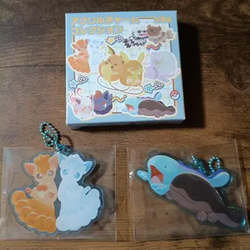 포켓몬 비슷한 것끼리 아크릴 참 누오 & 두오 로토무&알로라