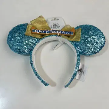 해외 디즈니 한정 Walt Disney World 스팽글 머리띠