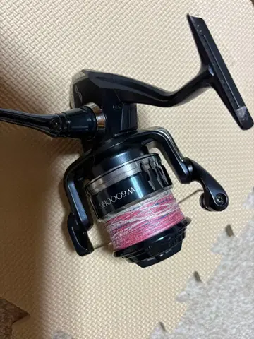 시마노 스피닝 릴 블랙 블루