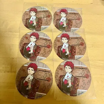 아카시 세이쥬로 쿠로코의 농구 애니메이트 카페 코스터 발렌타인 6개