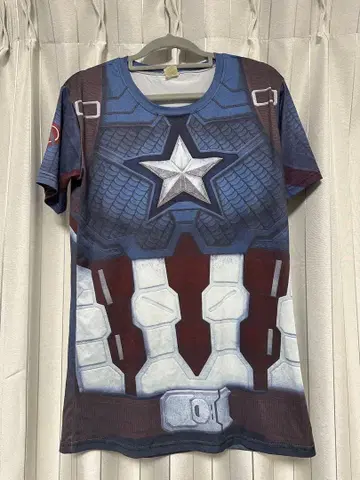 캡틴 아메리카&배트맨 코스프레 T셔츠