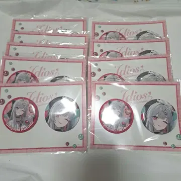 Idios 3rd Anniversary 캔뱃지 세트 이시가미 노조미