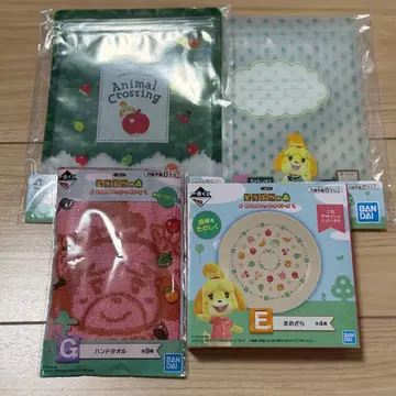 동물의 숲 제일복권 여울 세트