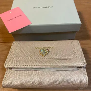SAMANTHAVEGA 골드 접이식 지갑