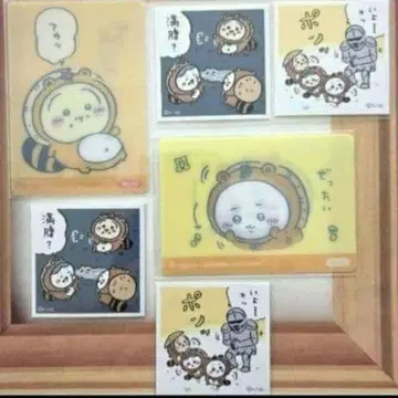 치이카와 하치와레 토끼 보상 주머니 체인지 카드 너구리야