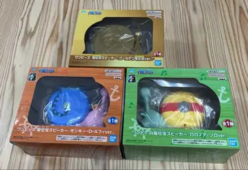 원피스 전전충 스피커 3종 루피, 조로, 골든