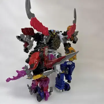 반다이 미니프라 기계전대 젠카이저 젠료쿠젠카이오 새상품급