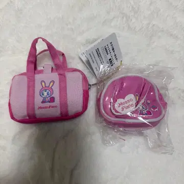 나루미야 미니 에나멜 백 마스코트 스쿨백풍 키링 메조 피아노