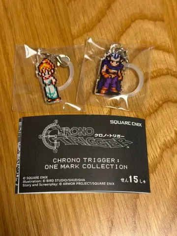 크로노 트리거 마르 왕 2종 미사용 새상품 원마크 컬렉션
