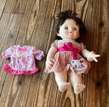 아기 인형 여아 인형 원피스 포함 옷 갈아입히기 인형 쇼와 레트로