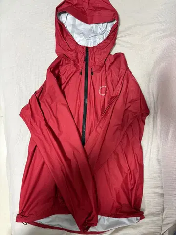 UL 레인 재킷 PU 소스이 M 사이즈 야마토미치 Red 완판템