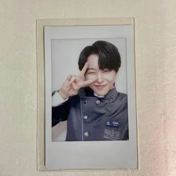 하마다 토와 PRODUCE101JAPAN 신세계 폴라로이드풍 카드