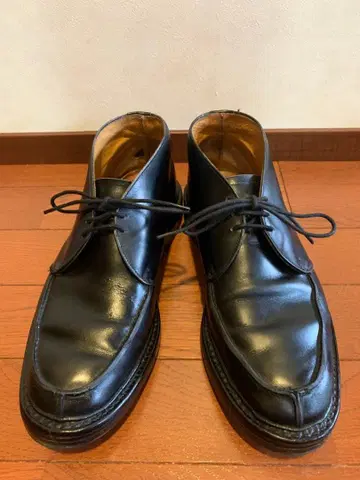 레어 새상품급 트리커스 가죽 처카 부츠 블랙 7