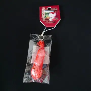 미개봉 새상품 지역 한정 키티 매듭 스트랩 달걀