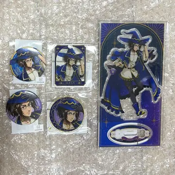 진격의 거인 마루쿠지 별하늘의 마법사 한지 아크릴 스탠드 캔뱃지