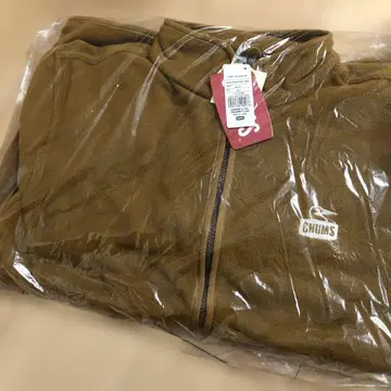 CHUMS 리사이클 첨리 플리스 재킷 M 브라운