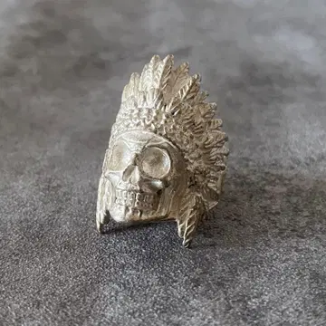 시그넷 반지 실버 925 스컬 빈티지 멕시칸 주얼리