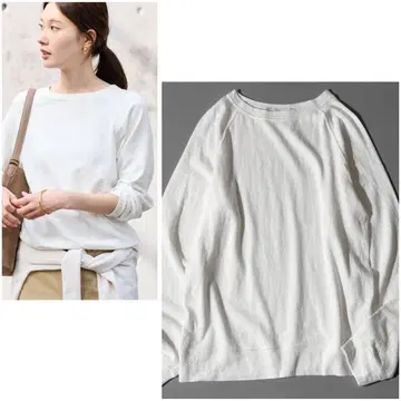 프레임워크 NEW 슬라브 베어 템플 풀오버 2 화이트