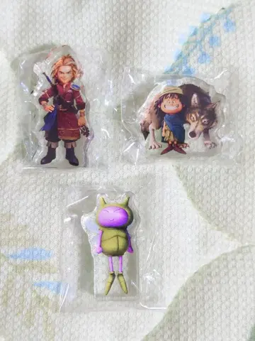 드래곤 퀘스트 7 미니 아크릴 블록 컬렉션 3종 세트