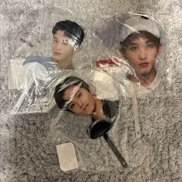 NCT127 마크 클리어 부채