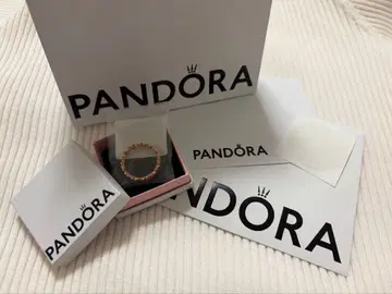 PANDORA 반지 로즈 골드 60mm