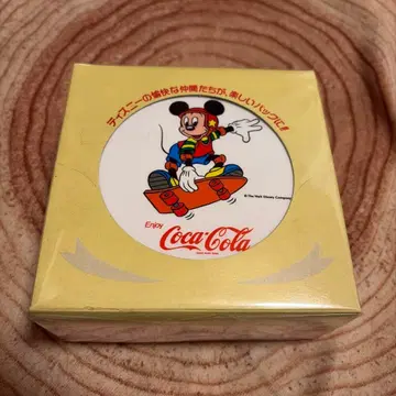 코카콜라 엔조이팩 미키마우스 레트로 레어 스케이트보드
