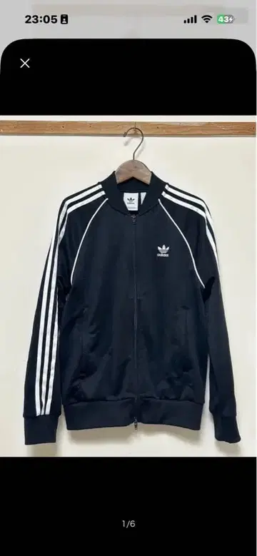 adidas 아디다스 자수 로고 트랙 저지