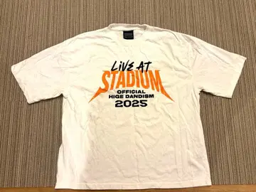 히게단 HIGE DANDISM 2025 라이브 티셔츠