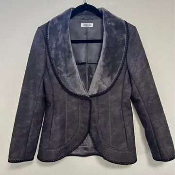 HIROKO BIS 페이크 무스탕 자켓