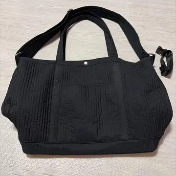 도노반 누비 마더백 토트백 퀼팅 대용량 블랙