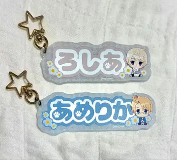 헤타리아 이름 키링 미국 러시아