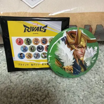 MARVEL RIVALS 캔뱃지 로키