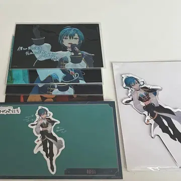 류센 아크릴 스탠드 엽서