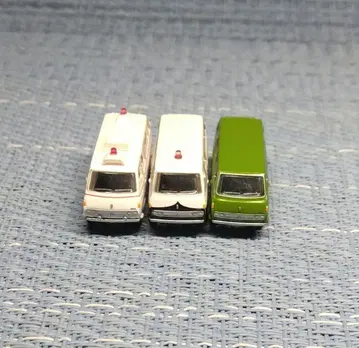 철도 모형 이스즈 엘프 3대 세트 토미텍 카 컬렉션