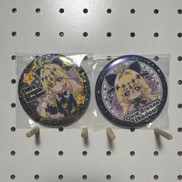 명탐정 프리큐어 홀로그램 캔뱃지 큐어 아르카나 쉐도우 2개 세트
